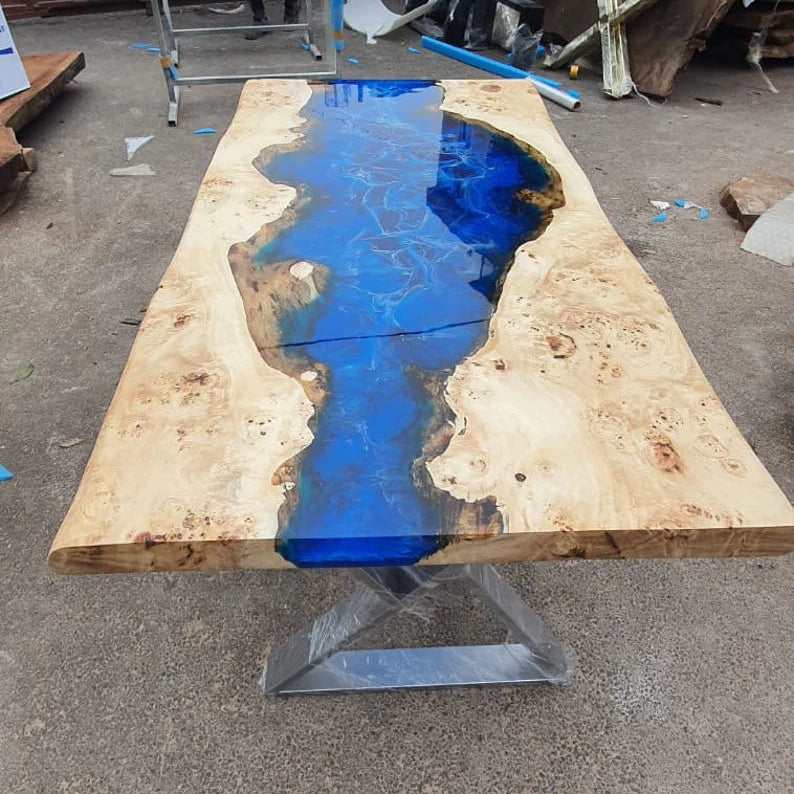 Cascade Burl Dining Table