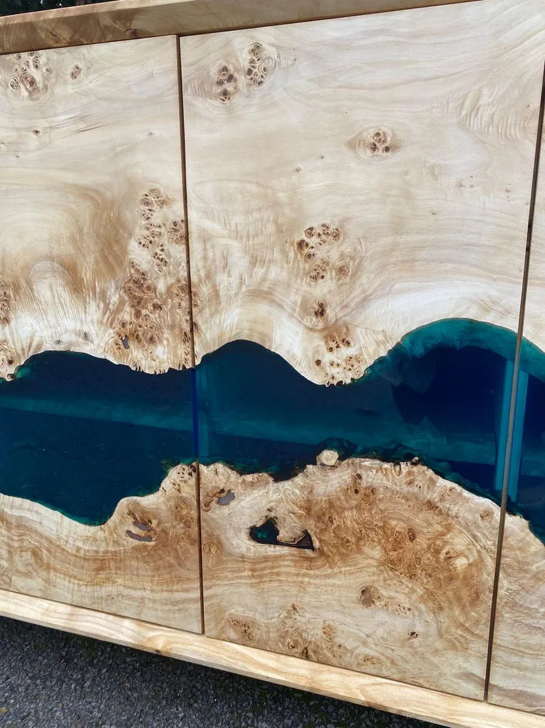 Skylight Poplar Credenza