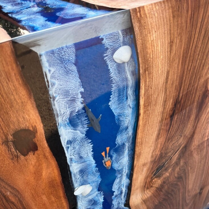Pacific Crest Live Edge Dining Table