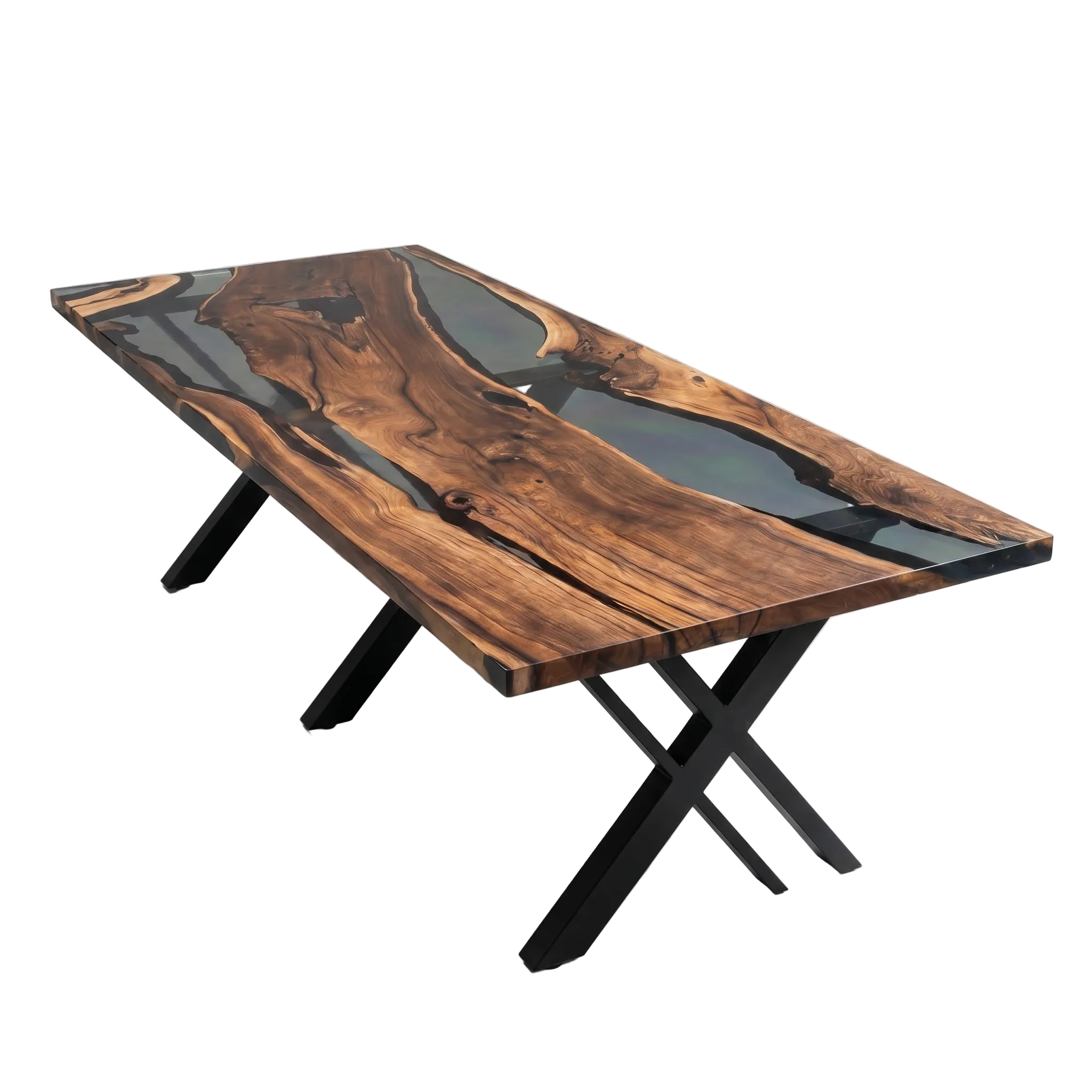 Ash River Live Edge Dining Table