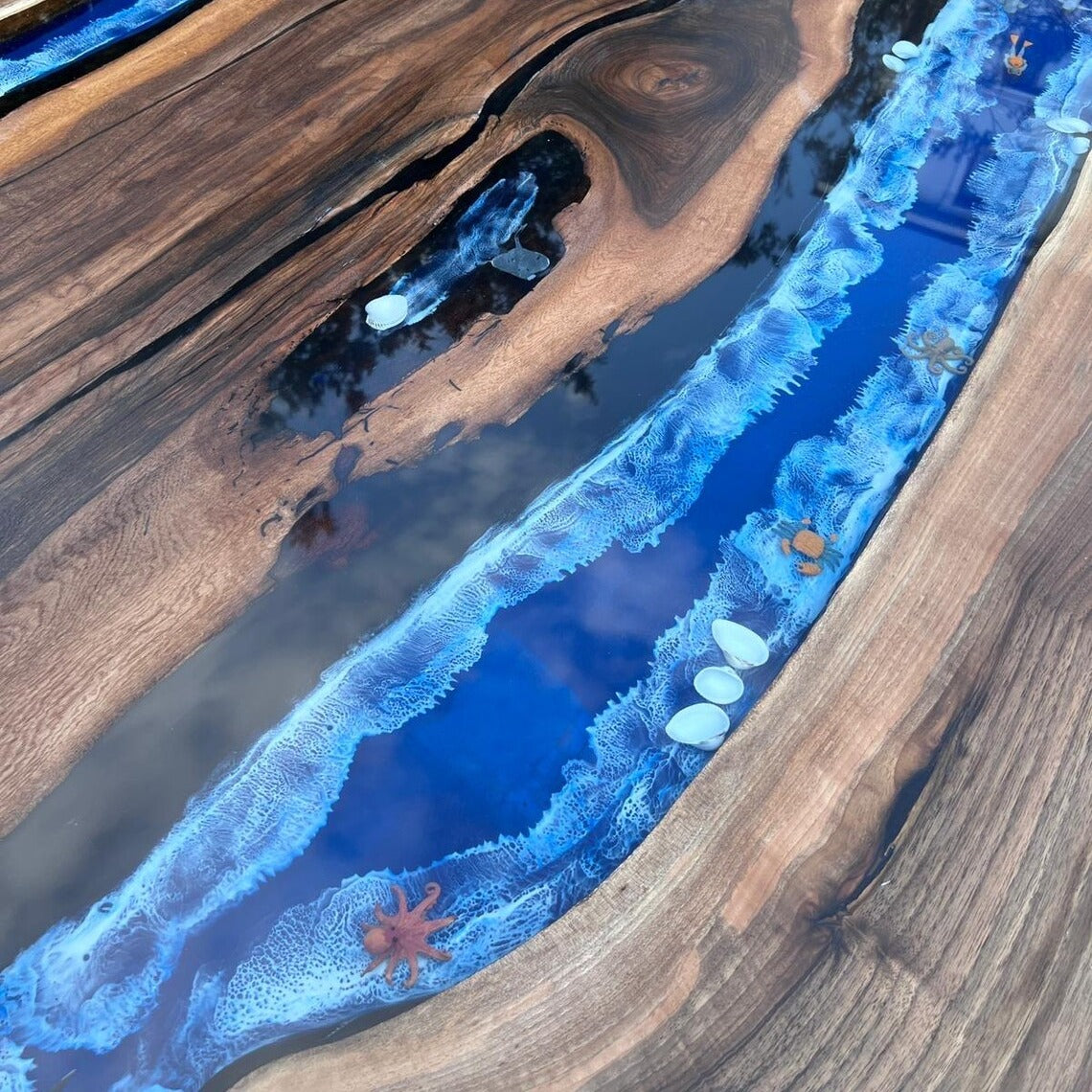 Pacific Crest Live Edge Dining Table