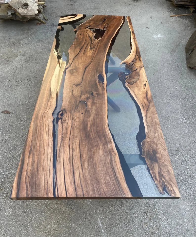 Ash River Live Edge Dining Table
