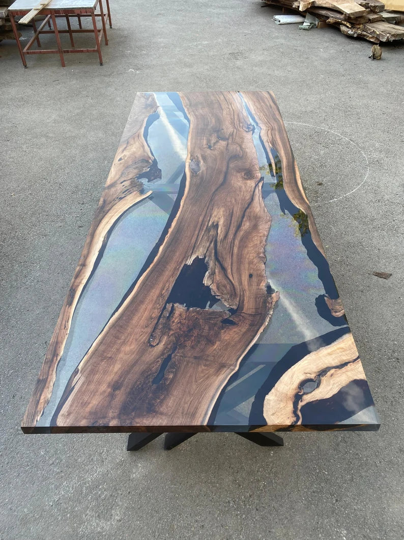 Ash River Live Edge Dining Table